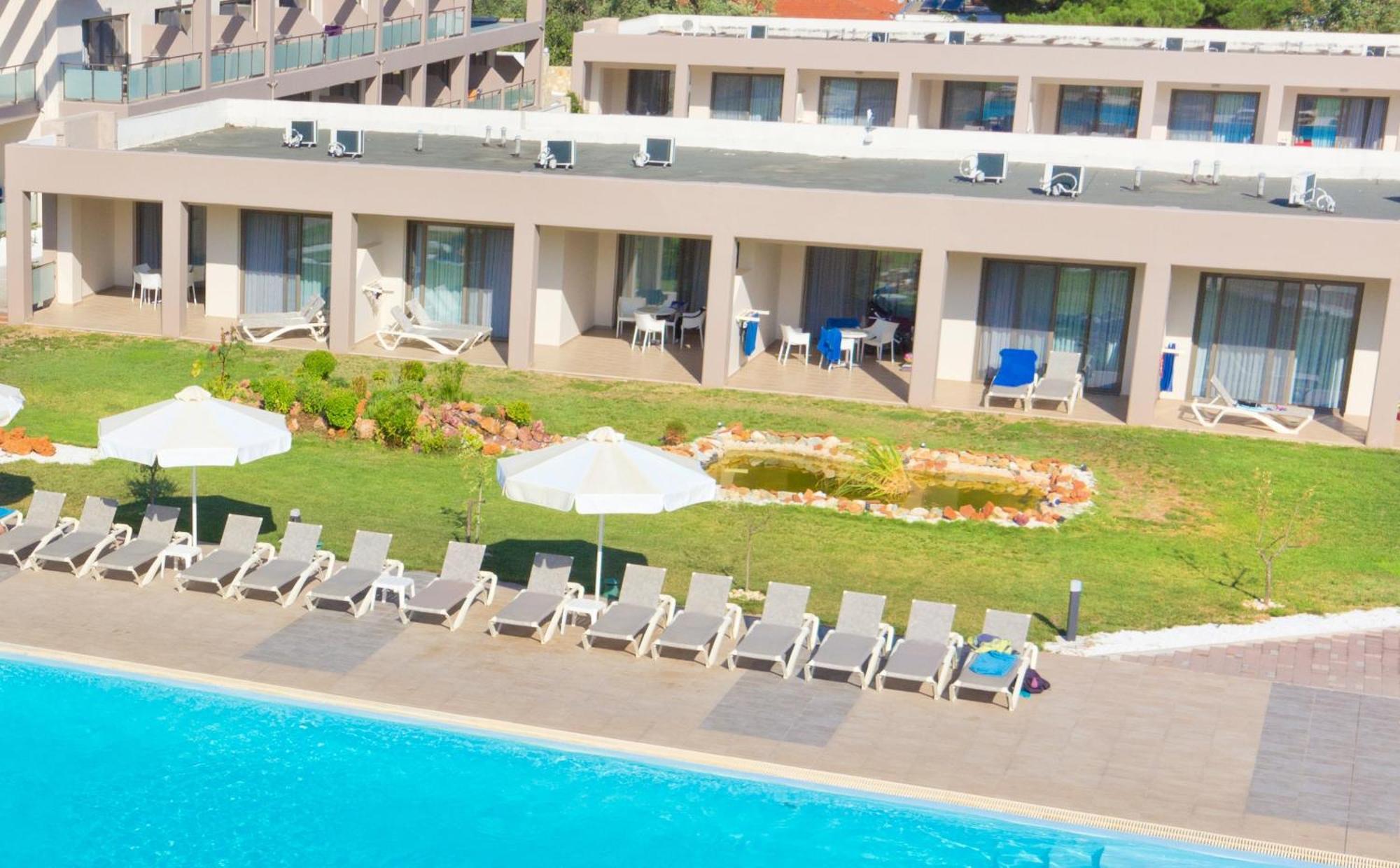Alea Hotel & Suites Prínos Exterior foto